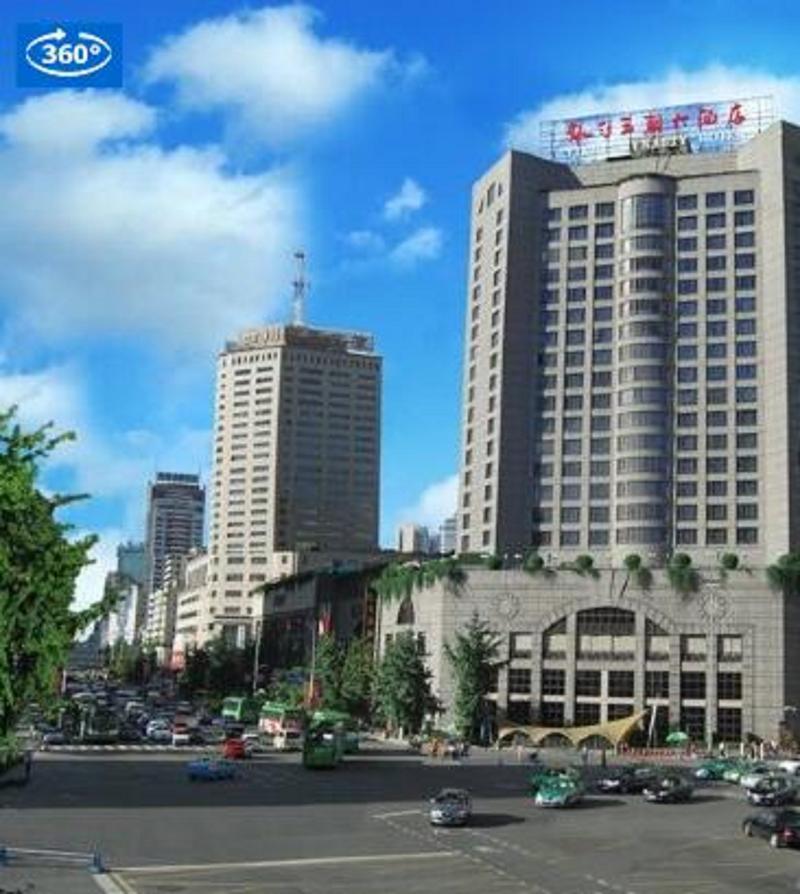 Yinhe Dynasty Hotel Чънду Екстериор снимка